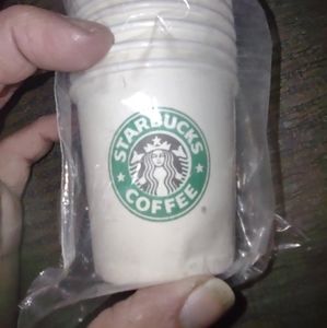Starbucks sample size paper cups from 90s 50 count holiday party cups